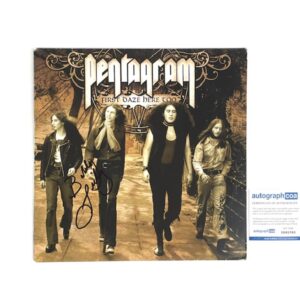 Pentagram Autographed First Daze Here Too Vinyl Bobby Liebling