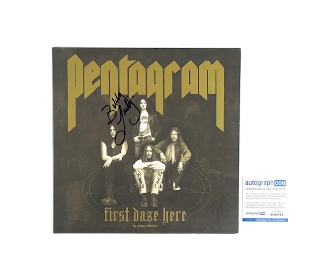 Pentagram Signed First Daze Here Bone Colored Vinyl Bobby Liebling - Image 2