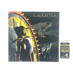 Mark Slaughter Signed Stick It To Ya Reissue Vinyl Album RareTracks Signing