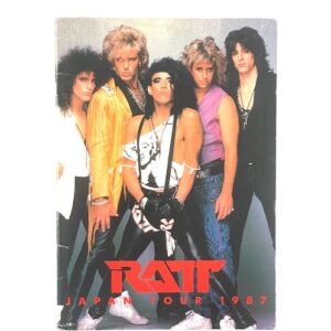 RATT Original 1987 Japanese Tour Program Book Warren DeMartini