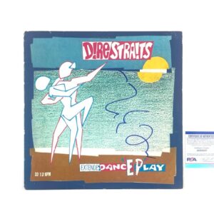 Dire Straits Rare Signed Vinyl Record – Mark Knopfler PSA DNA 🎸