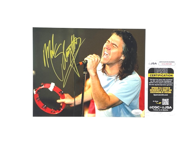 Mark Slaughter Autographed 8X10 Photo RareTracks Signing JSA 🎸