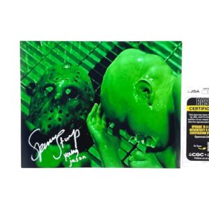 Spencer Stump Signed 8x10 Photo Young Jason Voorhees in Freddy vs. Jason
