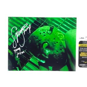 Spencer Stump Signed 8x10 Photo Young Jason Voorhees in Freddy vs. Jason
