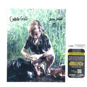 Caleb Guss Signed Young Jason Voorhees 8x10 Photo Friday the 13th