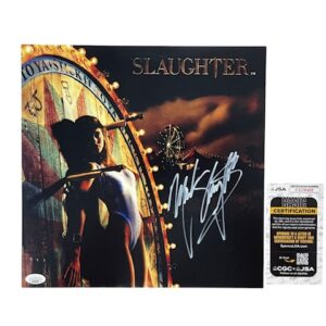 Slaughter Stick It To Ya 12x12 Poster Print Signed by Mark JSA