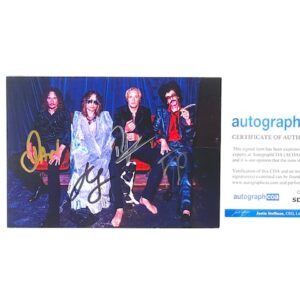 The Darkness Signed “Dreams On Toast” 4x6 Photo ACOA Certified