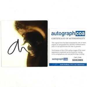 The Weeknd Autographed Promo Photo Card ACOA Certified