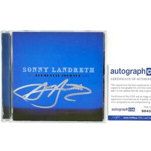 Sonny Landreth Signed Elemental Journey CD ACOA Certified