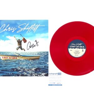 Chris Shifflett Signed Lost at Sea Red Vinyl Album Foo Fighters