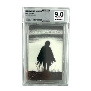 Neil Young Harvest Moon Graded 9.0 Cassette Tape Rewind Certified