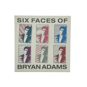 Bryan Adams Six Faces of Bryan Adams 1987 Promo 10” Vinyl Record