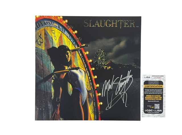 Mark Slaughter Signed Stick It To Ya Reissue Vinyl Album RareTracks Signing