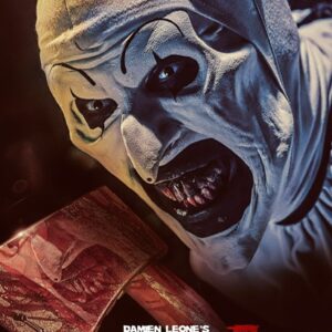 Bobby McFarlane Art The Clown Autographed Terrifier 3 Poster Print Pre-Order