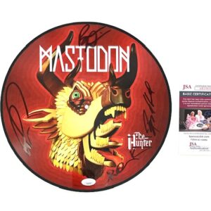 Mastodon Autographed The Hunter 12” Vinyl Picture Disc JSA