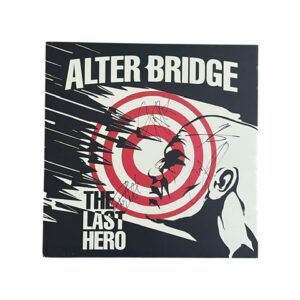 Alter Bridge Band Signed The Last Hero Promo 24x24 Poster Board