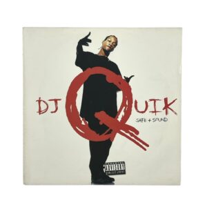 DJ Quik Safe + Sound Gold-Stamped Promo 12” Vinyl Record