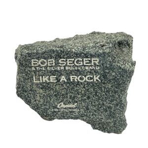 Bob Seger Promo Prop Replica Sponge Rock Like A Rock Album 1986