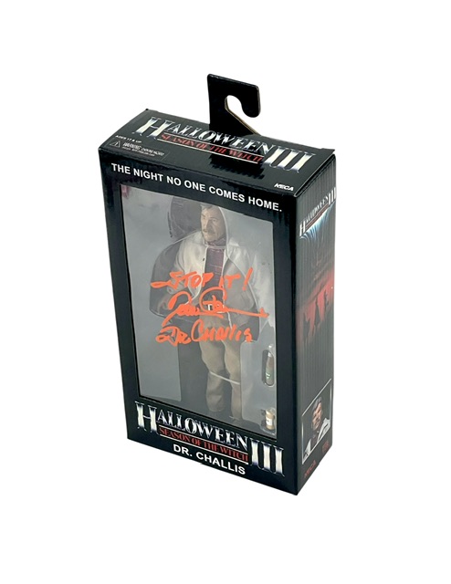 Halloween III Season of the Witch Signed NECA Figure Tom Atkins - Image 2