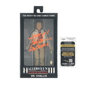 Halloween III Season of the Witch Signed NECA Figure Tom Atkins