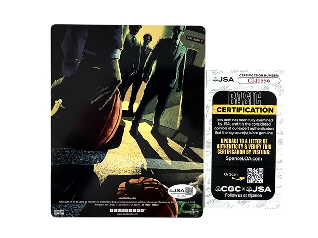 Tom Atkins Signed Halloween III Season Of The Witch Blu-ray Steelbook - Image 2