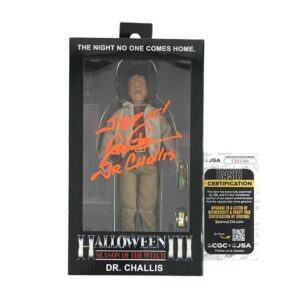 Halloween III Season of the Witch Signed NECA Figure Tom Atkins