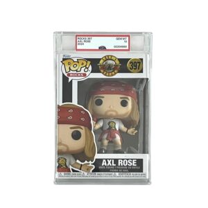 Axl Rose Guns N’ Roses Funko Pop! #50 PSA 10 GEM MINT Slabbed