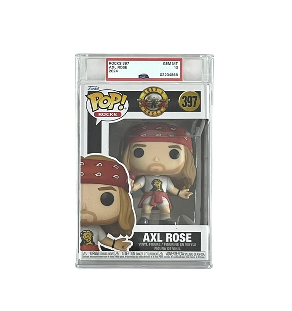 Axl Rose Guns N’ Roses Funko Pop! #50 PSA 10 GEM MINT Slabbed