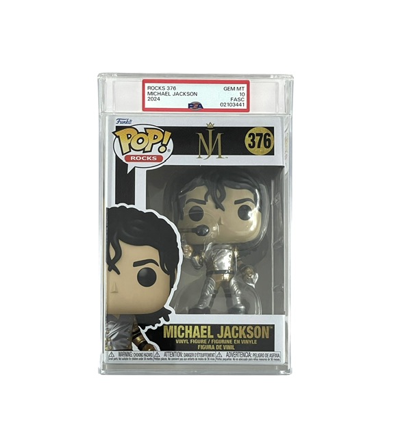 Michael Jackson Funko Pop! #376 PSA Graded 10 GEM MINT Encapsulated