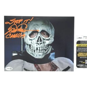 Tom Atkins Signed Halloween III Dr. Challis “Stop It” 8x10 Photo