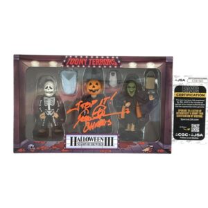 Halloween III: Season of the Witch Tom Atkins Signed NECA Toony Terrors Set