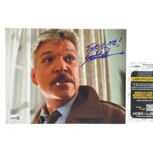 Tom Atkins Signed Night of the Creeps “Thrill Me” 8x10 Photo JSA