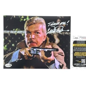 Tom Atkins Signed Night of the Creeps “Thrill Me” 8x10 Photo JSA