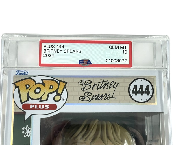Britney Spears “…Baby One More Time” Funko Pop! #444 PSA 10 GEM MINT Slabbed - Image 2