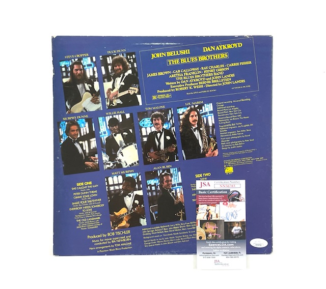 The Blues Brothers Signed Vinyl Album Movie Soundtrack Dan Aykroyd - Image 2