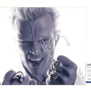 Billy Idol Autographed Signed 11x14 Photo ACOA Certified