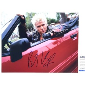 Billy Idol Autographed 11x14 Photo Punk Rock Icon ACOA Certified