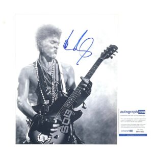 Billy Idol Autographed 11x14 Photo Punk Rocker ACOA Certified