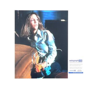Jamie Lee Curtis Signed 11x14 Photo Halloween Laurie Strode ACOA