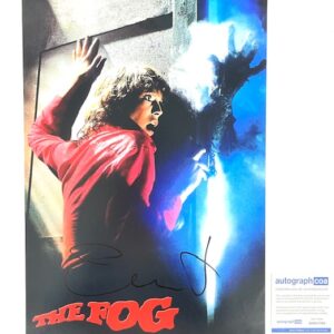 Jamie Lee Curtis Autographed 12x18 The Fog Horror Movie Poster