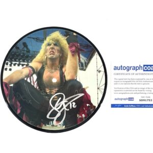 Twisted Sister Autographed 7” Vinyl Picture Disc Signed Dee Snider