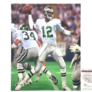 Randall Cunningham Signed 16x20 Photo Philadelphia Eagles JSA