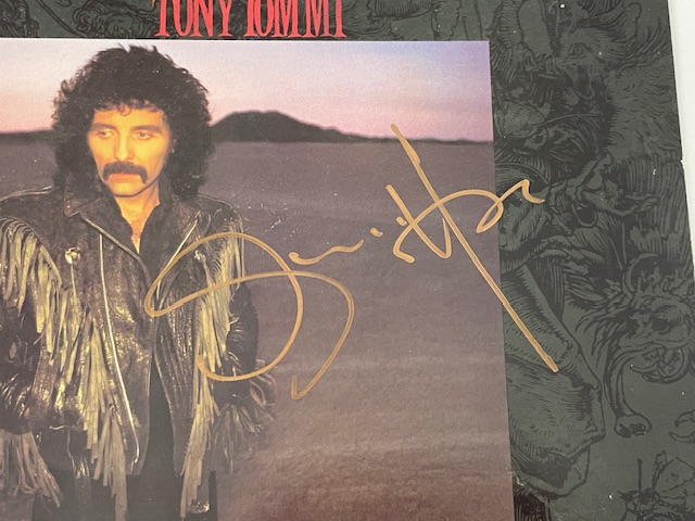 Black Sabbath Glenn Hughes Signed Seventh Star 1st Press Vinyl - Image 2