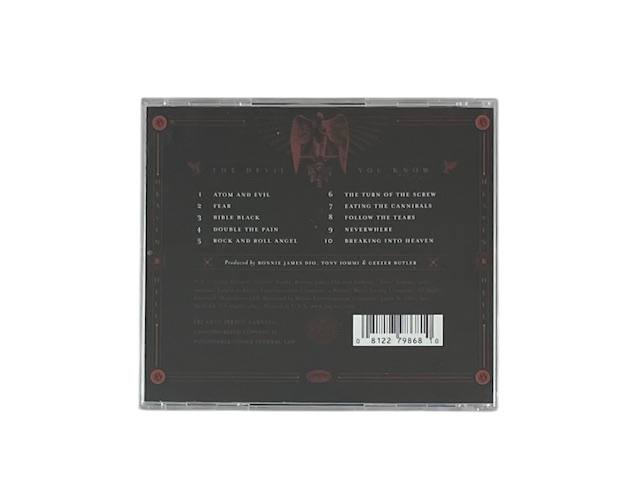 Black Sabbath Band Signed CD Heaven And Hell Ronnie James Dio Tony Iommi - Image 4