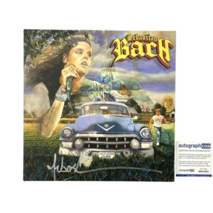 Sebastian Bach Signed Child Within The Man Indie Exclusive Blue Vinyl