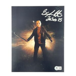 Schuyler White Signed Jason Voorhees 8x10 Photo Friday the 13th