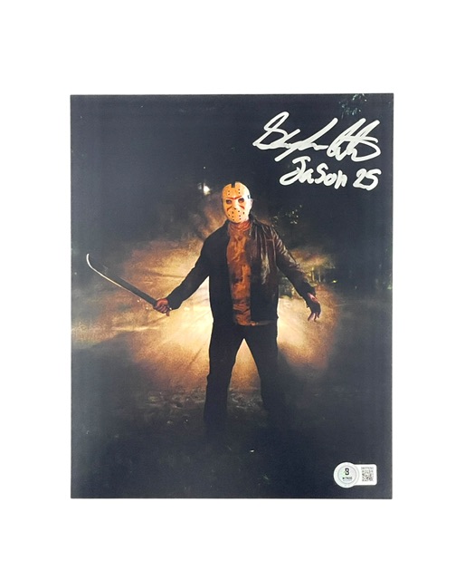 Schuyler White Signed Jason Voorhees 8x10 Photo Friday the 13th