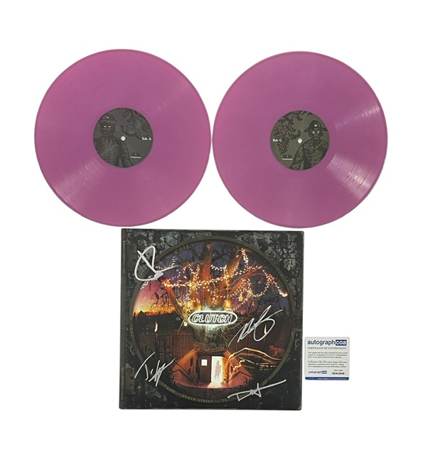 CLUTCH Autographed From Beale Street To Oblivion 1st Press Purple Vinyl
