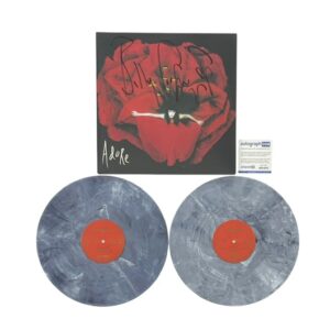 The Smashing Pumpkins Billy Corgan Signed Adore Gray Marble Vinyl
