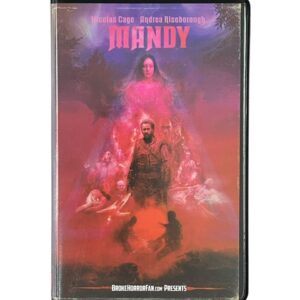 Mandy VHS Tape - Variant Edition Clamshell Nicolas Nic Cage